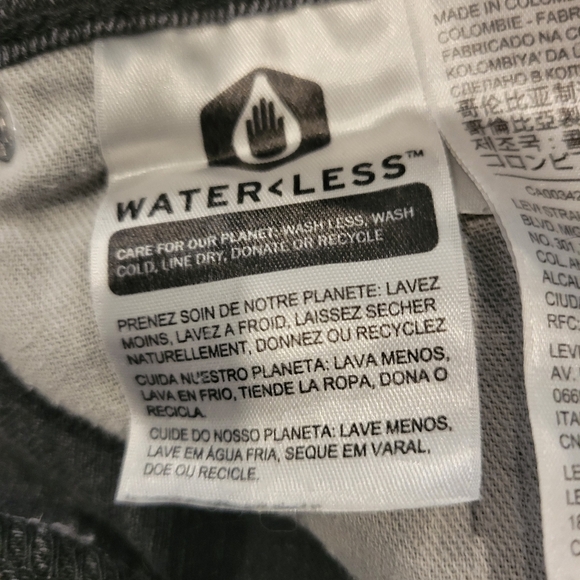 Mens Levi Strauss Jeans W32 L36 Boot Cut - Picture 7 of 9